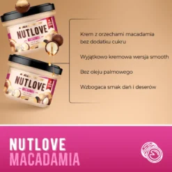 NUTLOVE Macadamia Smooth Cream 200g