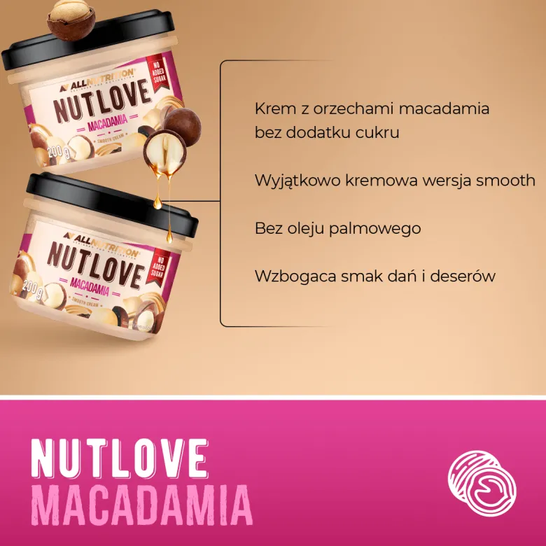 NUTLOVE Macadamia Smooth Cream 200g