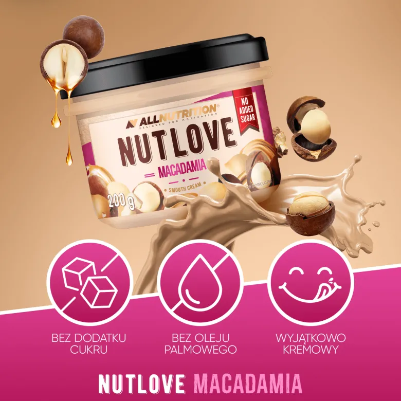 NUTLOVE Macadamia Smooth Cream 200g