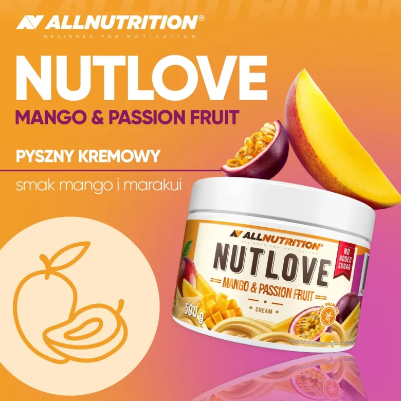 NUTLOVE Mango & Passion Fruit Cream 500 g