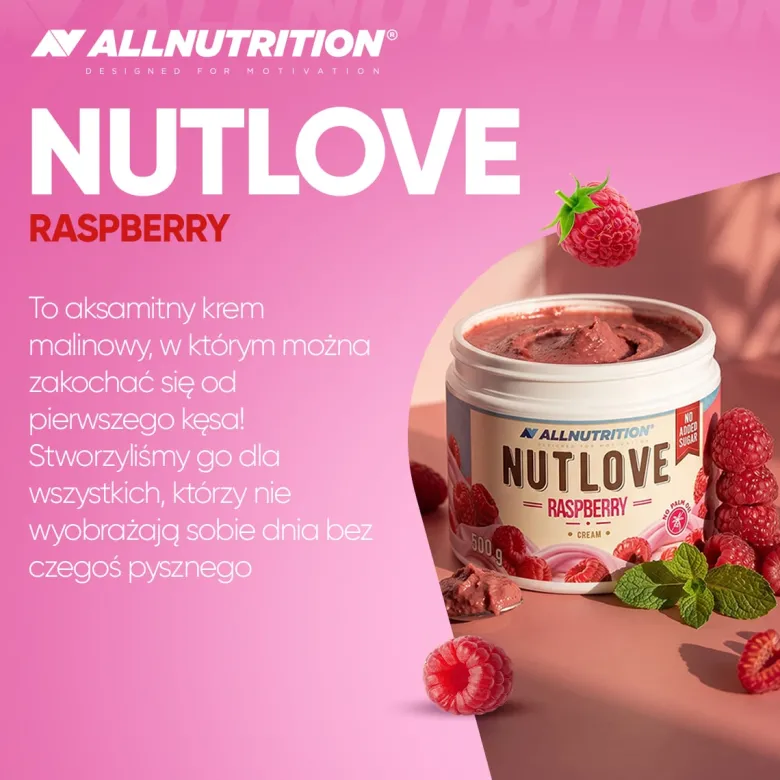 NUTLOVE Raspberry Cream 500 g