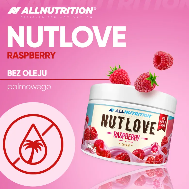 NUTLOVE Raspberry Cream 500 g