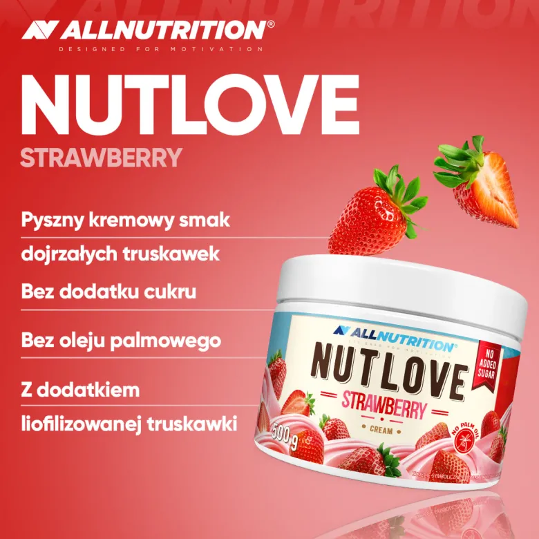 NUTLOVE Strawberry Cream 500 g