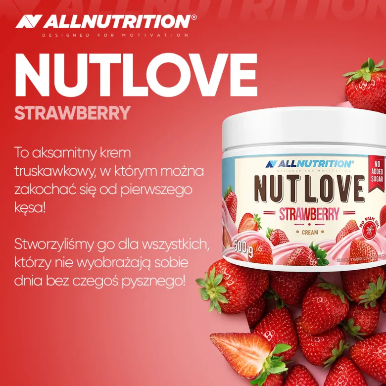 NUTLOVE Strawberry Cream 500 g