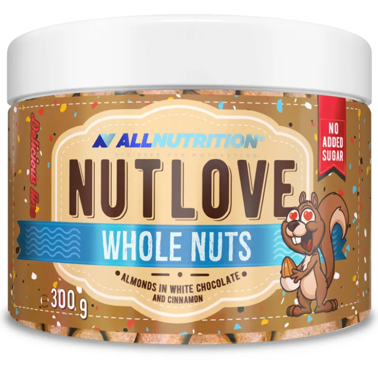 Nutlove Wholenuts - Migdały W Białej Czekoladzie I Cynamonie 300g