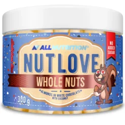 Nutlove Wholenuts - Migdały W Białej Czekoladzie Z Kokosem 300g