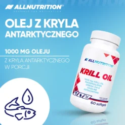 Olej z kryla antarktycznego (Krill Oil) 60 kapsułek