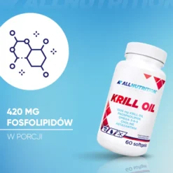 Olej z kryla antarktycznego (Krill Oil) 60 kapsułek