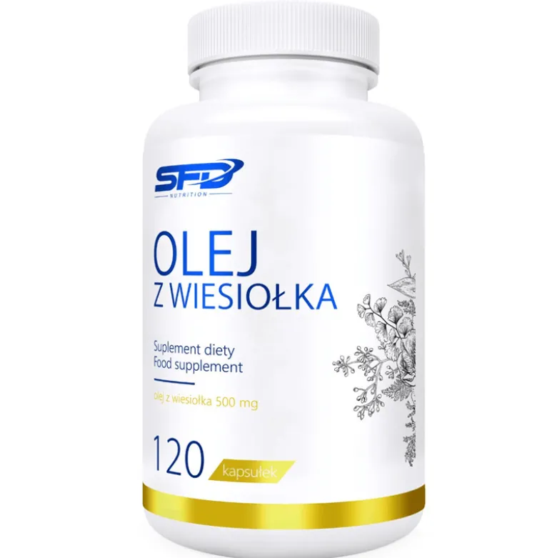 Olej Z Wiesiołka 120 kapsułek