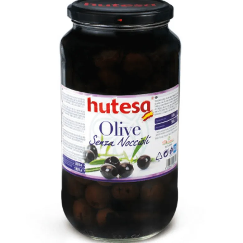 Oliwki czarne bez pestek 900g