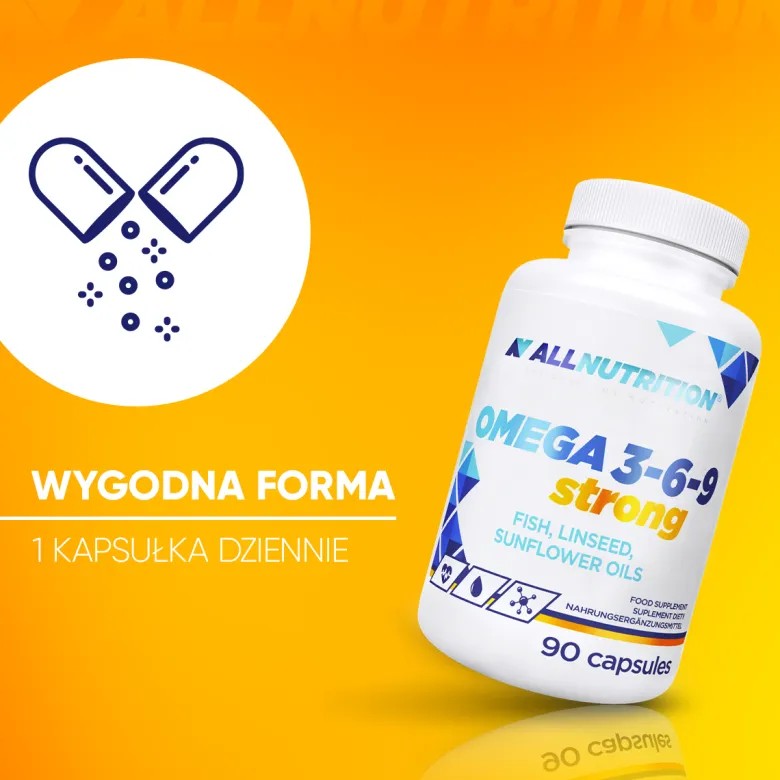 Omega 3-6-9 Strong 90 kapsułek