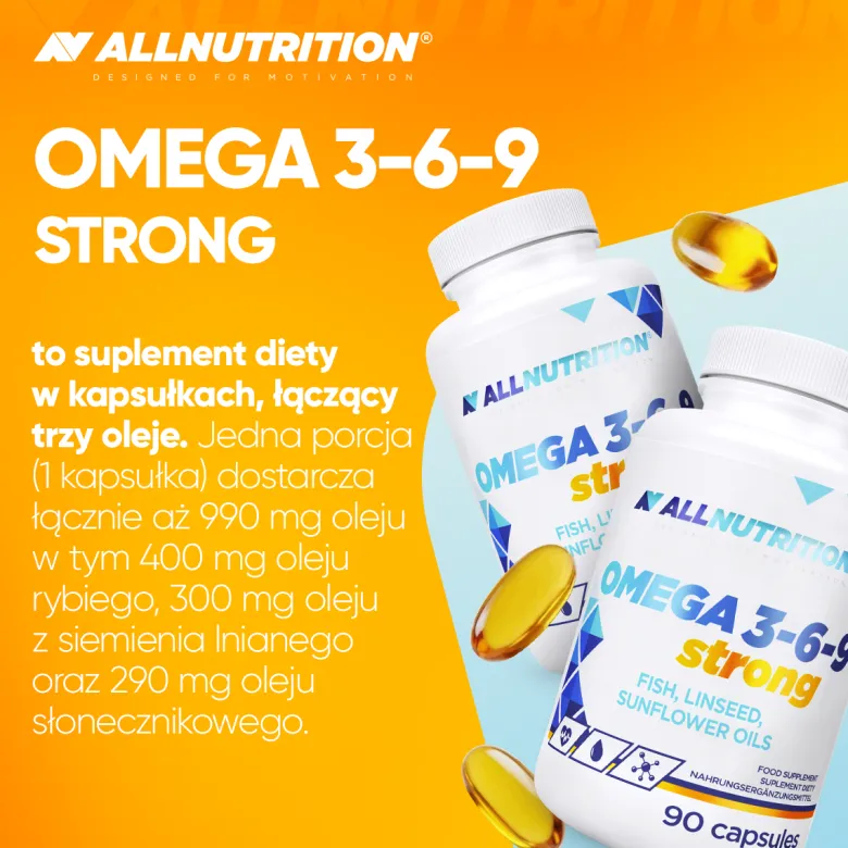 Omega 3-6-9 Strong 90 kapsułek
