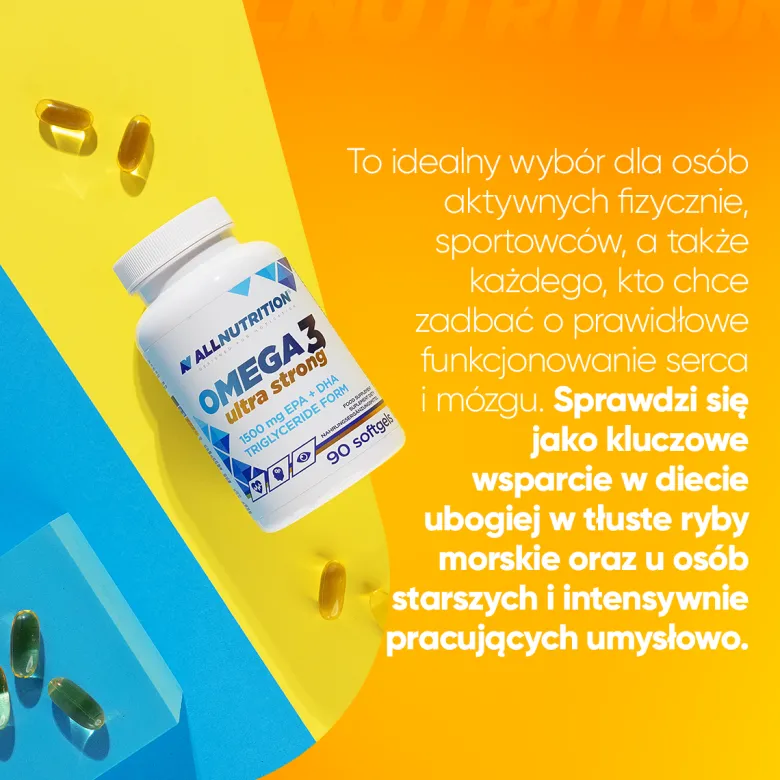 Omega 3 Ultra Strong 2000 mg 90 kapsułek