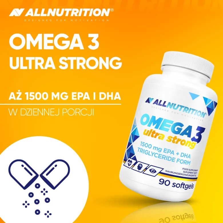 Omega 3 Ultra Strong 2000 mg 90 kapsułek