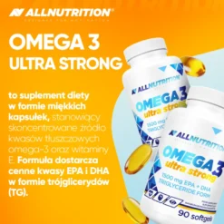 Omega 3 Ultra Strong 2000 mg 90 kapsułek