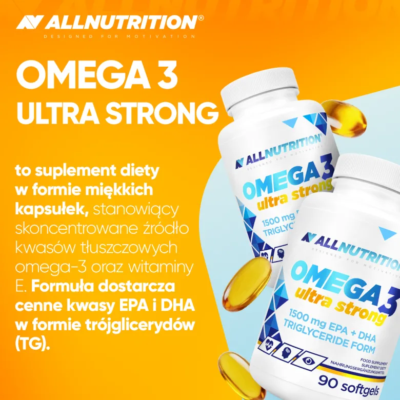 Omega 3 Ultra Strong 2000 mg 90 kapsułek