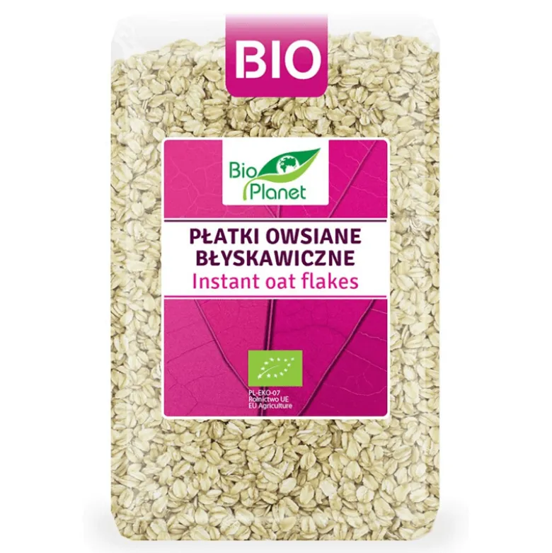 Płatki owsiane błyskawiczne BIO 1000g
