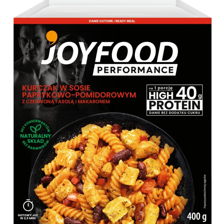 Performance Kurczak w sosie paprykowo-pomidorowym z makaronem 400 g