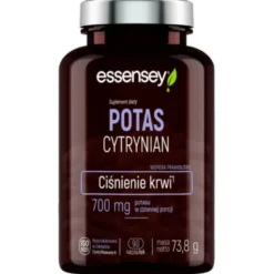 Potas Cytrynian 90 kapsułek