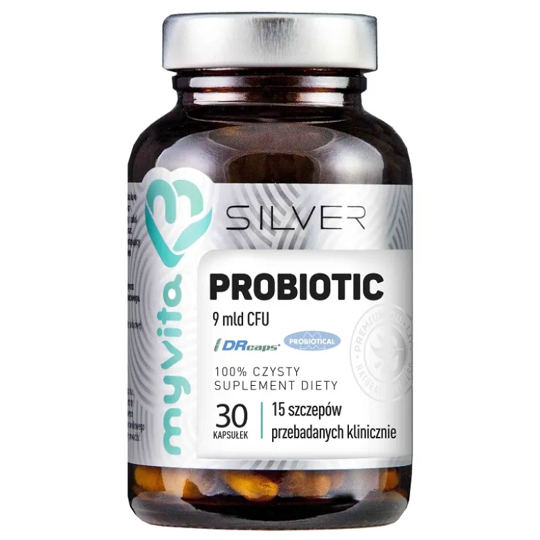 Probiotic 9 mld CFU Silver Pure 30kaps