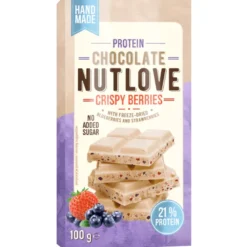 Protein Chocolate Nutlove Crispy Berries 100g