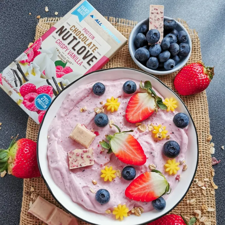 Protein Chocolate Nutlove Crispy Vanilla 100g