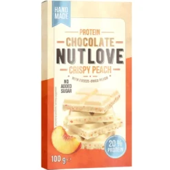 Protein Chocolate Nutlove Crispy Peach 100g