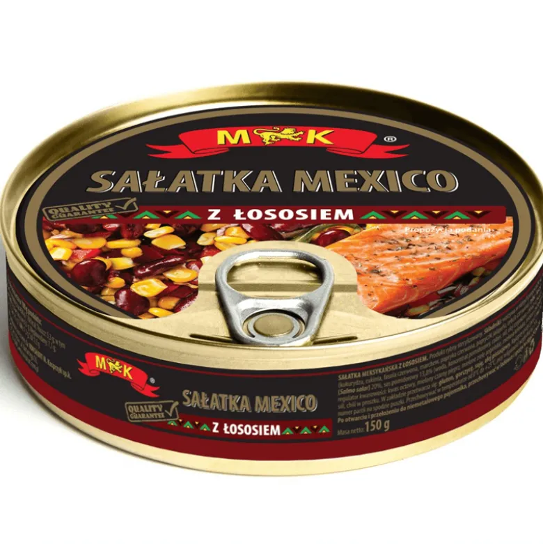 Sałatka meksykańska z łososiem 150g