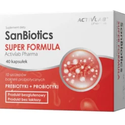 SanBiotics SUPER FORMULA 40 kapsułek