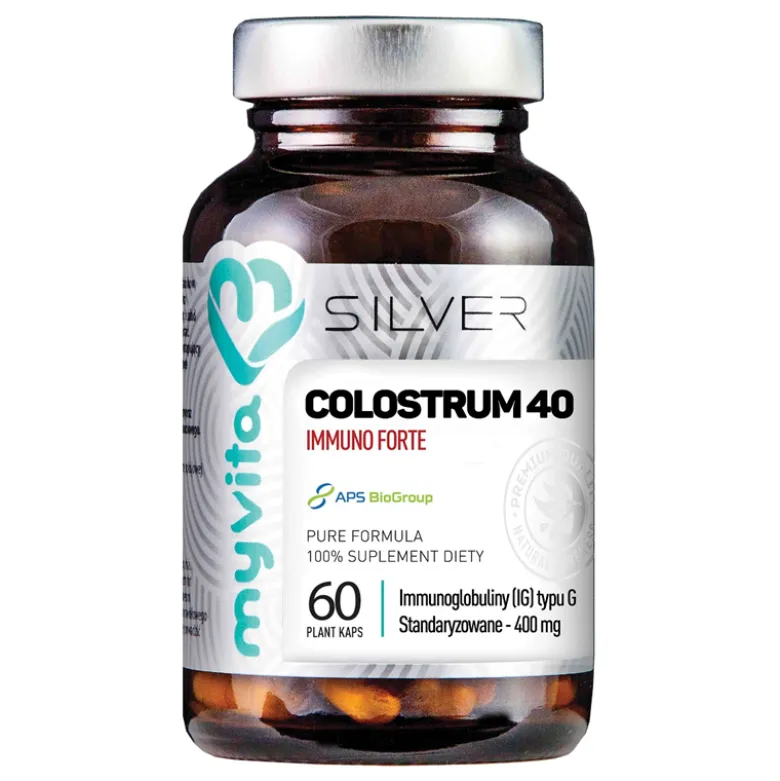 SILVER PURE COLOSTRUM IMMUNO FORTE 60kap