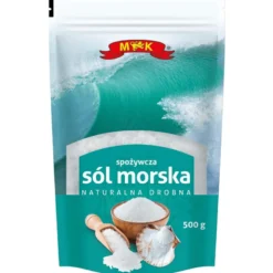 Sól morska naturalna drobna 500g