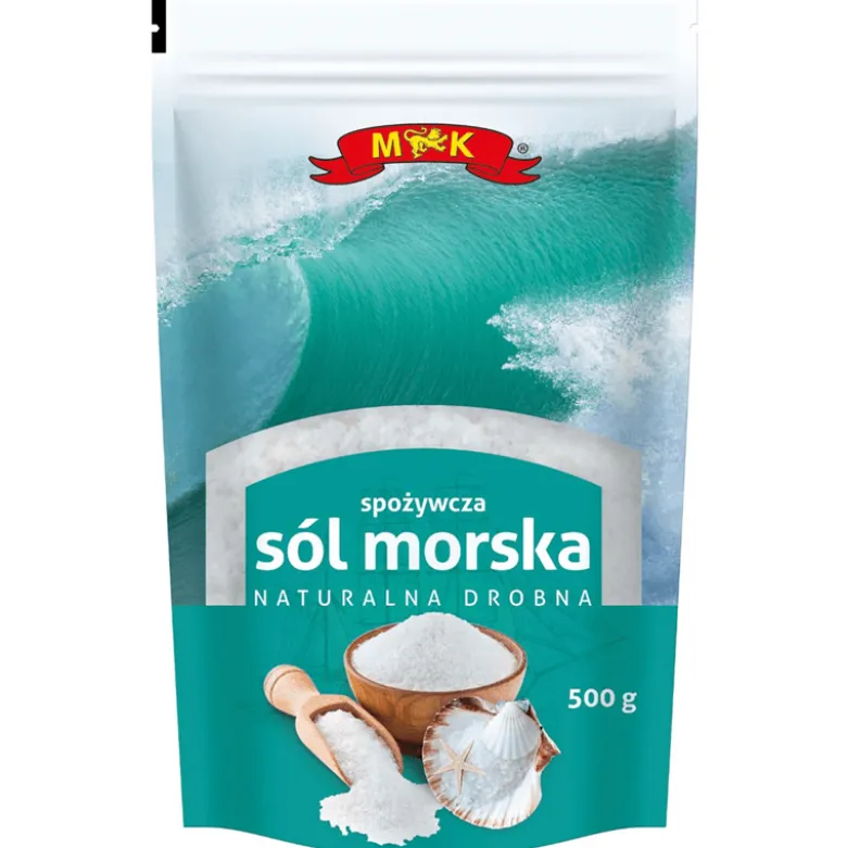 Sól morska naturalna drobna 500g