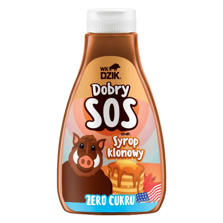 Sos Zero Syrop Klonowy 425ml