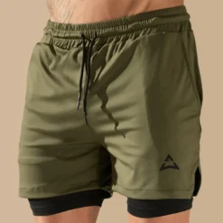 Spodenki 2w1 OLIVE 1 szt.