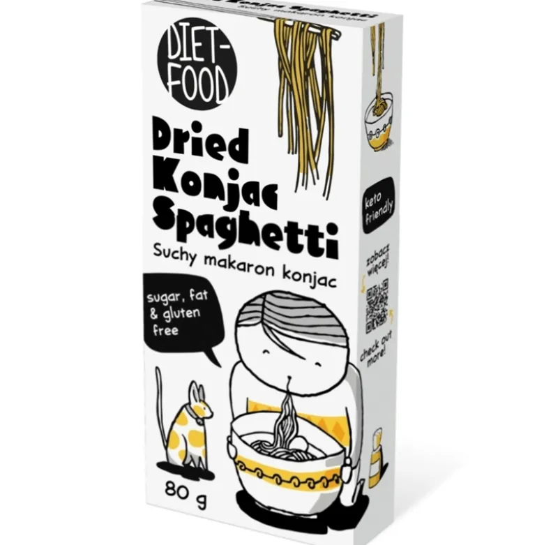 Suchy Makaron Shirataki Konjac Spaghetti 80 g