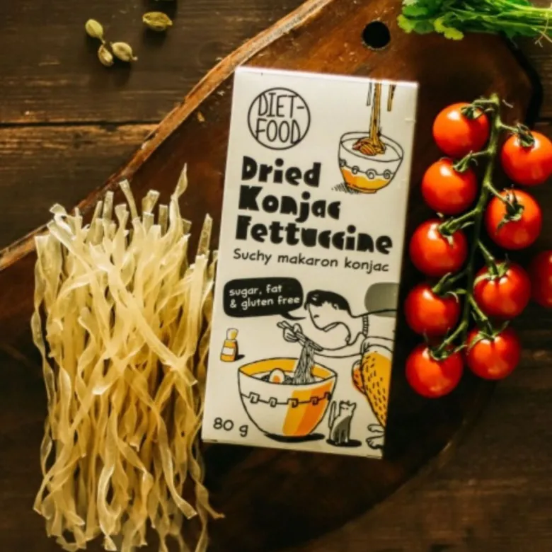 Suchy Makaron Shirataki Konjac Fettucine 80 g