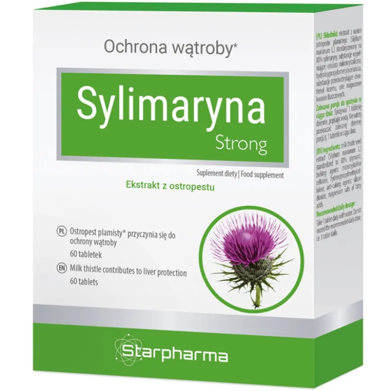 Sylimaryna Strong 60 tabletek
