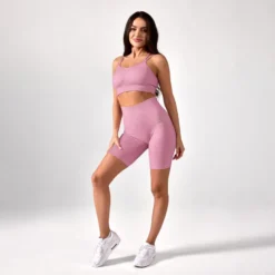 Szorty Push Up V Back Powder Pink 1 szt.