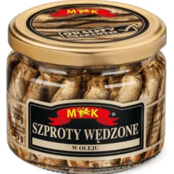 Szproty wędzone w oleju 250g