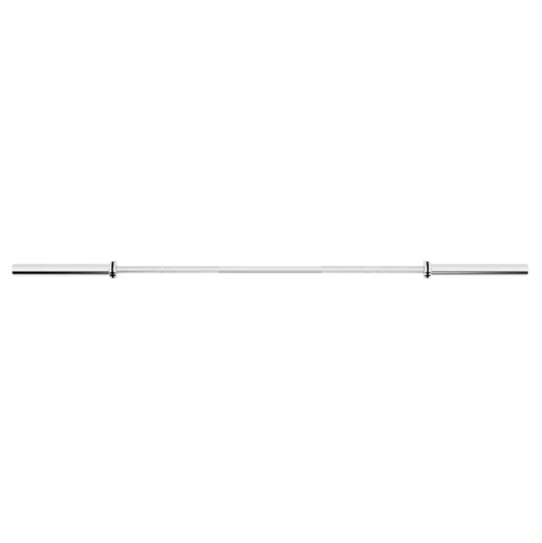 Sztanga olimpijska srebrna 28mm z gumowym logo 2.2m/20kg 1 szt.