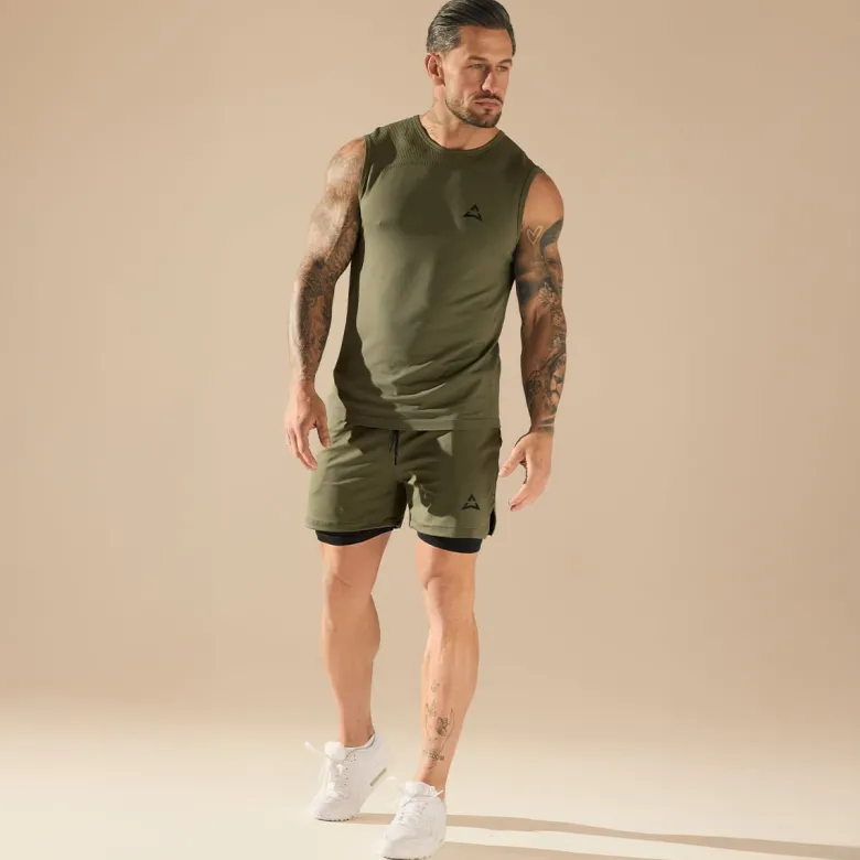 Tank Top Basic OLIVE 1 szt.