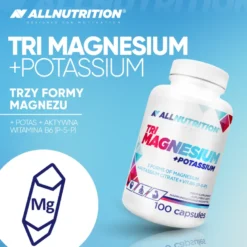 Tri Magnesium + Potassium 100 kapsułek
