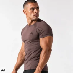 T-shirt Basic BROWN 1 szt.