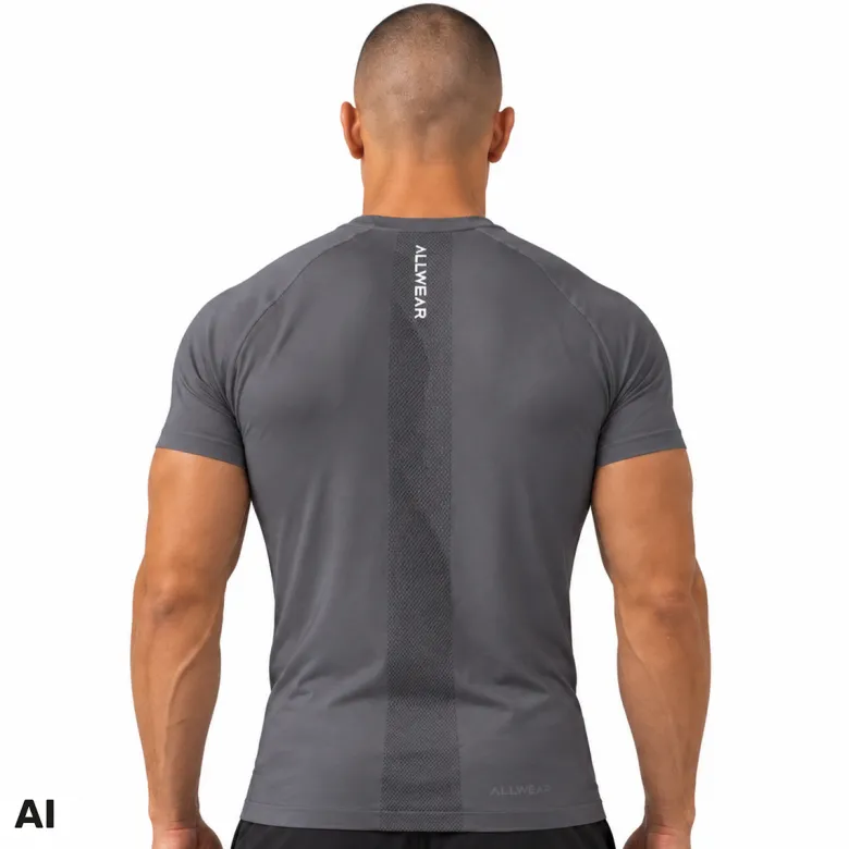 T-shirt Basic GREY MELANGE 1 szt.