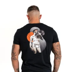 T-SHIRT Pumping David Black 1szt