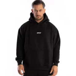 UNISEX Bluza Hoodie Core Oversize Black 1szt
