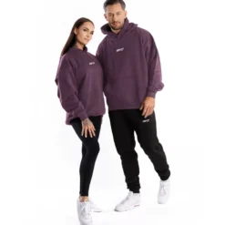 UNISEX Bluza Hoodie Core Oversize Violet 1szt