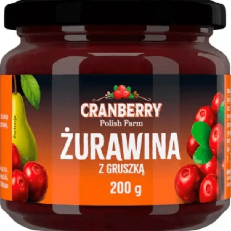 Żurawina z Gruszką 200g