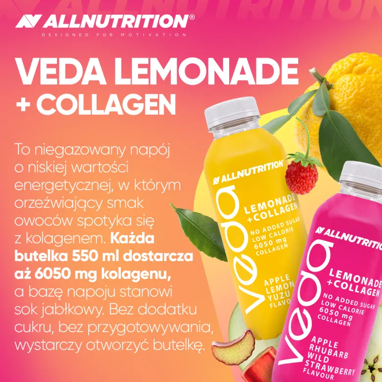 Veda Lemonade + Collagen 550 ml