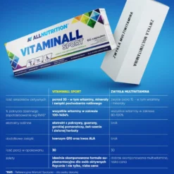 VitaminALL SPORT 60 kapsułek